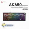 Ajazz K650 Tri-Mode Gasket 66-Key Hot-Swappable Mechanical Keyboard