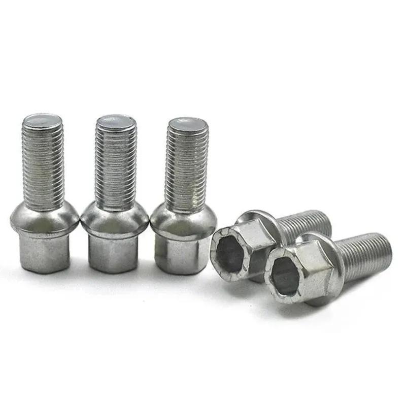 4 pcs Apply to Wheel hub tyre screw bolt FOR VW Jetta Bora Golf 6 MK6 PASSAT B7 CC Passat tiguan