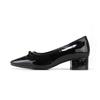 Barbara Ribbon Point Basic Pumps 4cm Bbj521