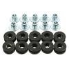 10Pcs/Set Rubber Steel Rubber Grommets  for Honda for Suzuki for Kawasaki Fairing
