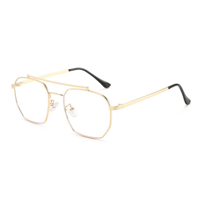 2026 Double Bridge Fashion Aviator Sunglasses - Men’s Street Style Sun Protection