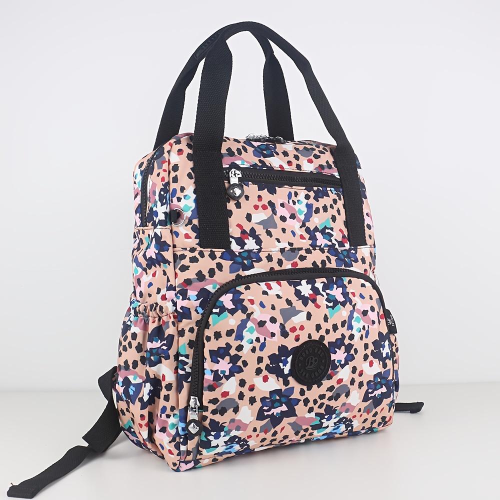 

Women s backpack, travel backpack, school bag, large capacity and multiple pockets, nylon material.