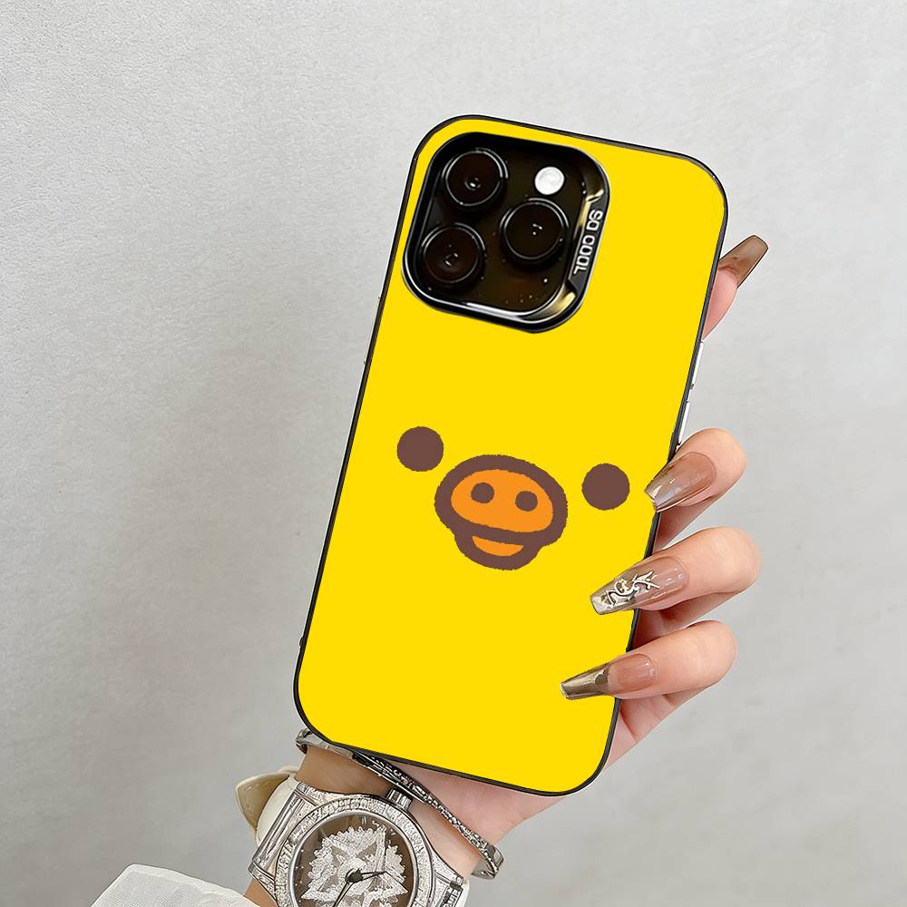 Funny Cartoon Phone Case For iPhone 17,16,15,14,13,12,11 Plus,Pro Max,XS,Colorful Silver Black Cover