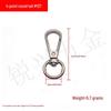 Zinc Alloy Metal Dog Leash Buckle and Luggage Strap Hook