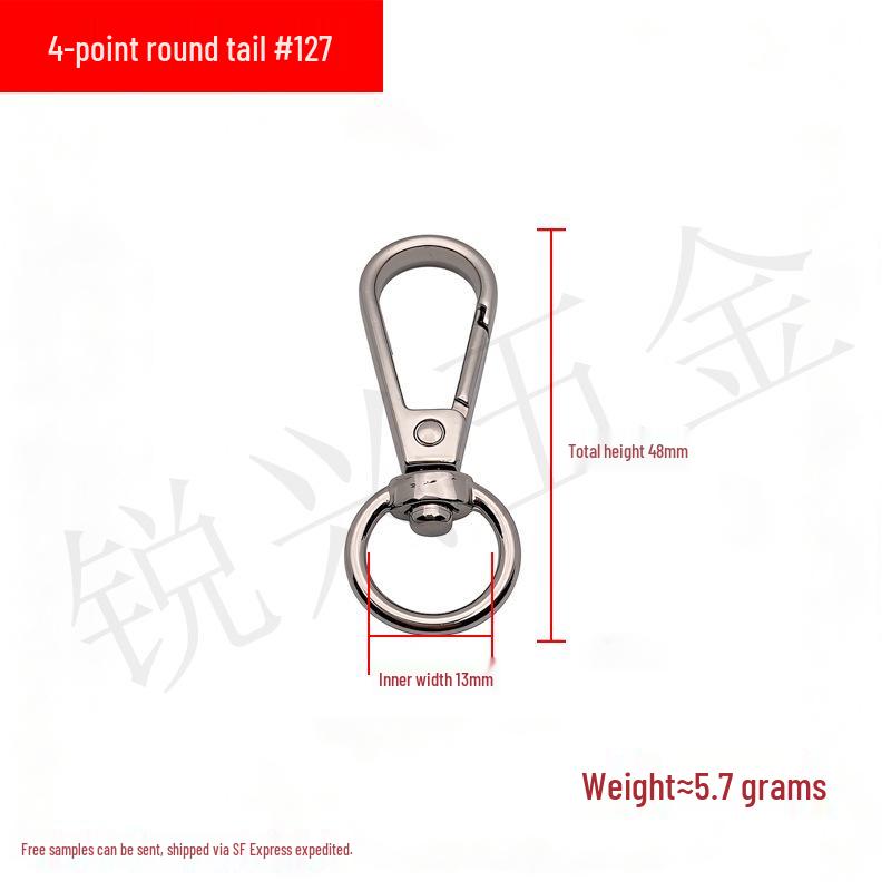 Zinc Alloy Metal Dog Leash Buckle and Luggage Strap Hook