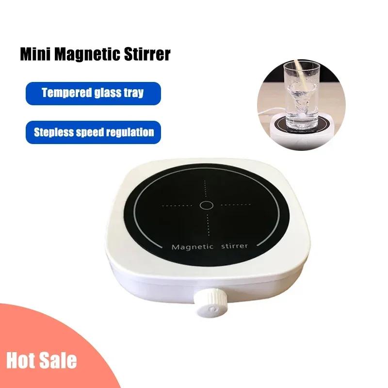 Magnetic Stirrer Lab Equipment Magnetic Agitator Electric Magnetic Mixer 110v - 220v With Stir Bar 2L 4000RPM Mixing Coffee Milk
