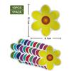 10 pieces of cartoon pattern bathroom bathtub anti-slip stickers, self-adhesive anti-slip stickers for stair floors