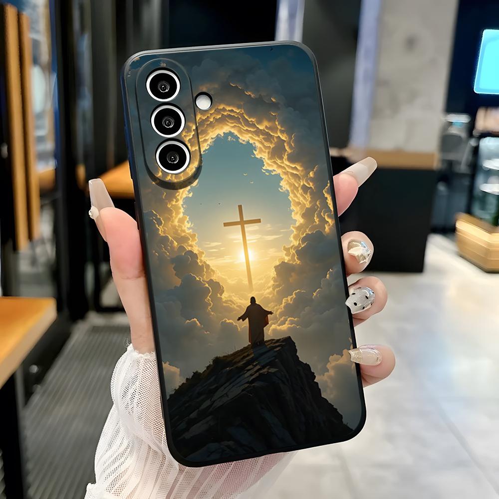 Jesus Phone Case For Samsung S26 S25 Plus S20 S20 Plus S22 Ultra S23 FE S21 Plus S21 Ultra Soft Cover