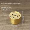 1Pcs Portable Incense Burner Multi Purpose Water Drop Shape Brass Incense Holder Home Office Teahouse Zen Ornament Supplies