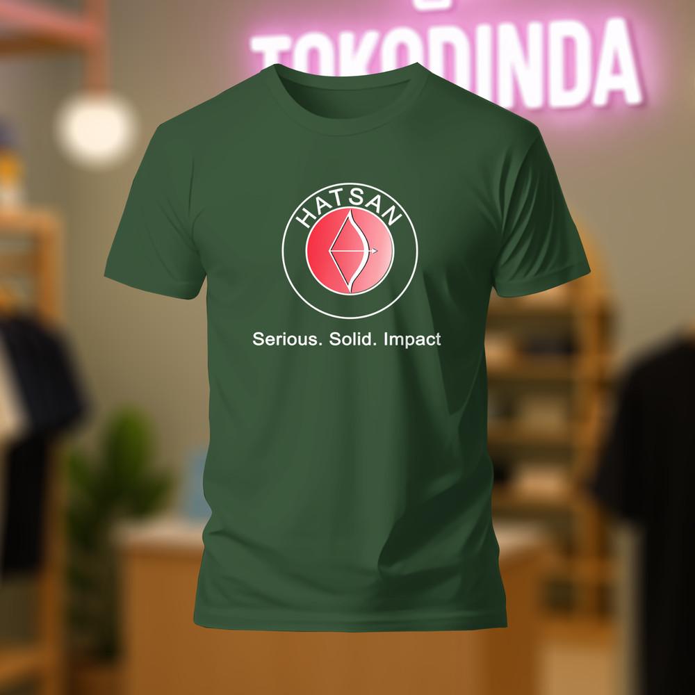 Футболка с логотипом дробовика Hatsan для пневматического оружия, патроны, смешная, сделано в США, S-5XL, унисекс XL