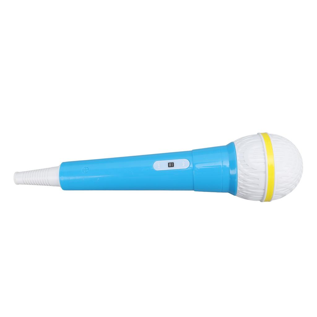 Fake Microphone Safe Odorless Simulation Microphone Prop Pretend Mic Toy for Children Performance