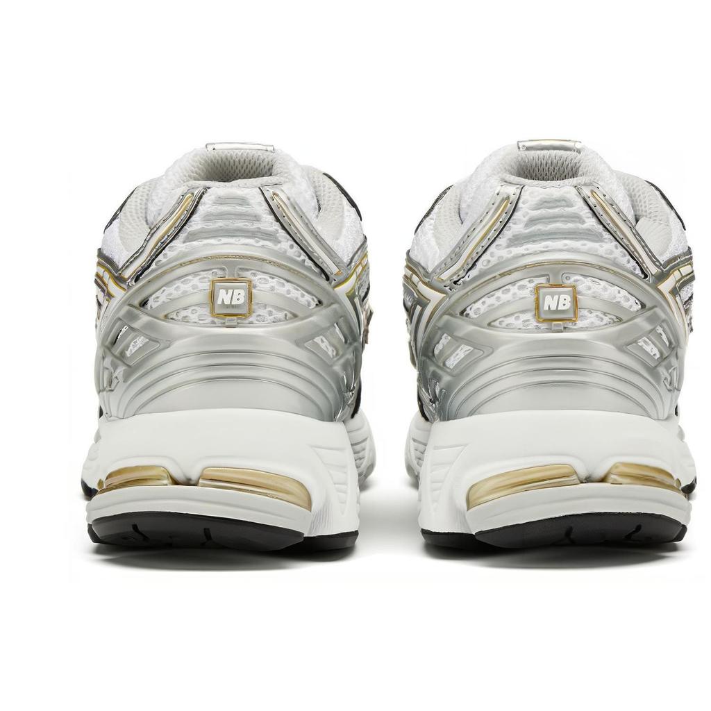 New Balance Herren 1906R Weiß Silber Metallic Unisex Sneaker Rain-Cloud M1906RI
