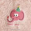 Kids Thick Fleece Stand Collar Zip Up Jacket For Boys And Girls