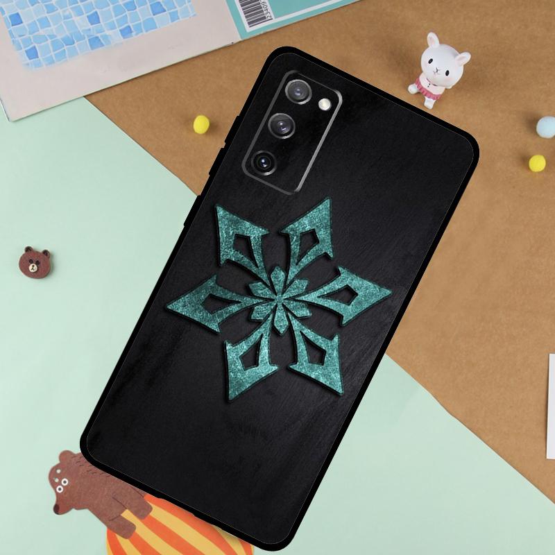 Genshin Impact Elements Soft Case For Samsung Galaxy S25 Ultra S9 S10 S20 S21 S22 S23 S24 Plus S24 FE Funda Cover