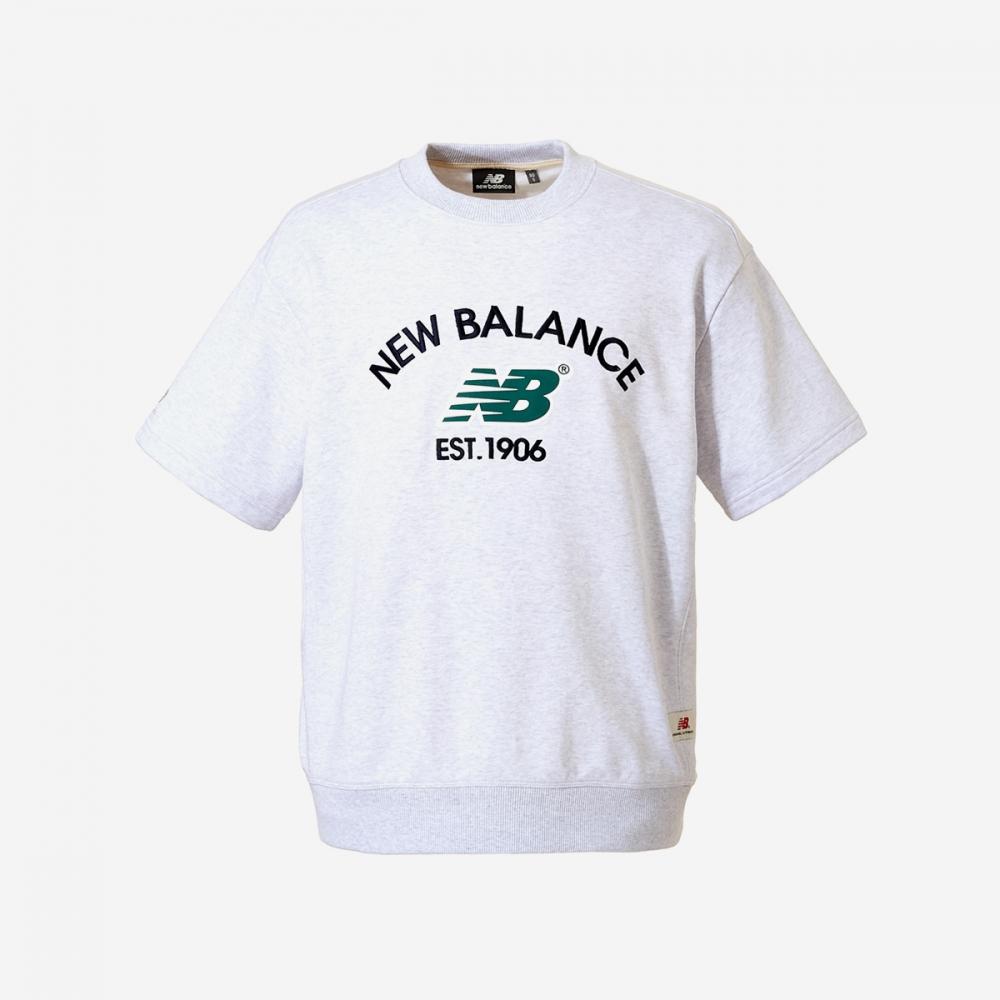 

New Balance Uni Sports Shorts Sweatshirt Nbncdb2413 16 светло-серый XL