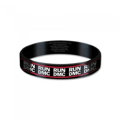 Run DMC Logo Silicone Wristband