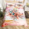 3D Octopus Sea Turtle Duvet Cover Retro Sailboat Crab Reptile Bedding Set Marine Mediterranean Style Jellyfish Comforter Cover