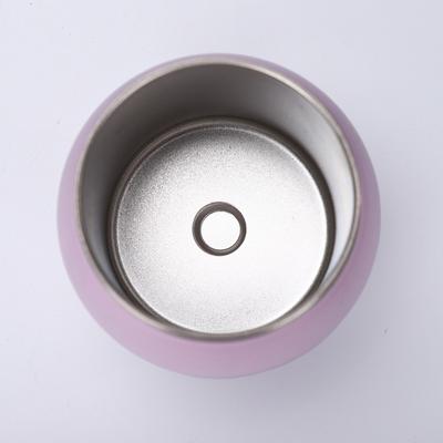Mini Double Wall Argentine Yerba Mate Cup with Straw and Lid Stainless Steel Insulated Cups 5oz Portable Egg Cup Gift