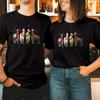 Horse Lover Christmas T-Shirt Santa Horses Merry Horsemas Xmas Gift Top T-5308