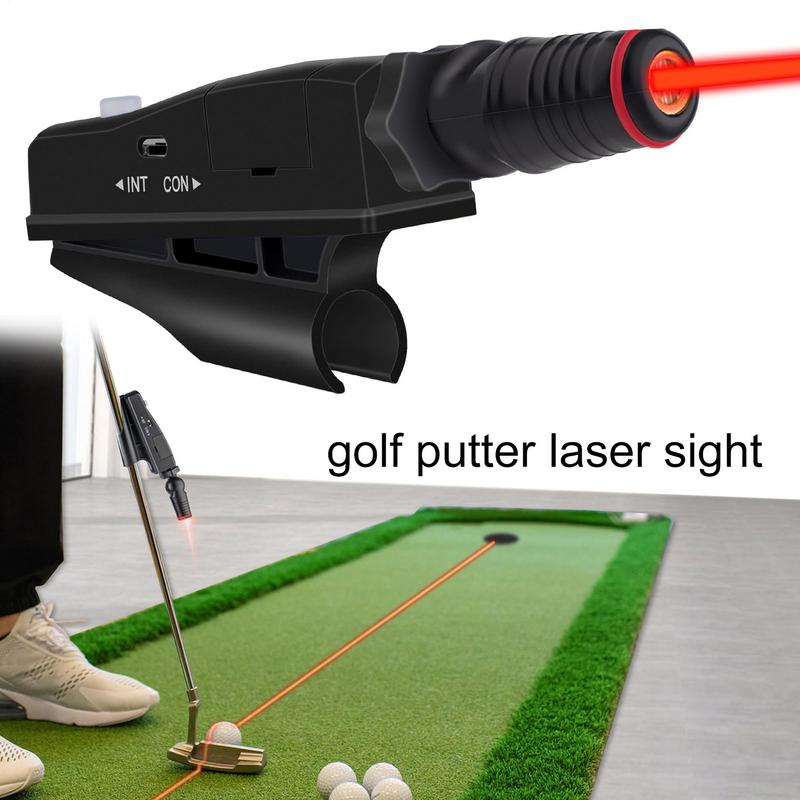 Portable Golf Putter Trainer Sight Multifunctional Golf Putter Laser Sight Golf Putting Aim Corrector Golf Putting Aim Line Tool