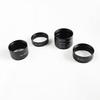 Threaded M54 X 0.75 Telescope Extension Tube, Black Aluminum Coupler for Imaging Distance Adjustment In Threaded Systems