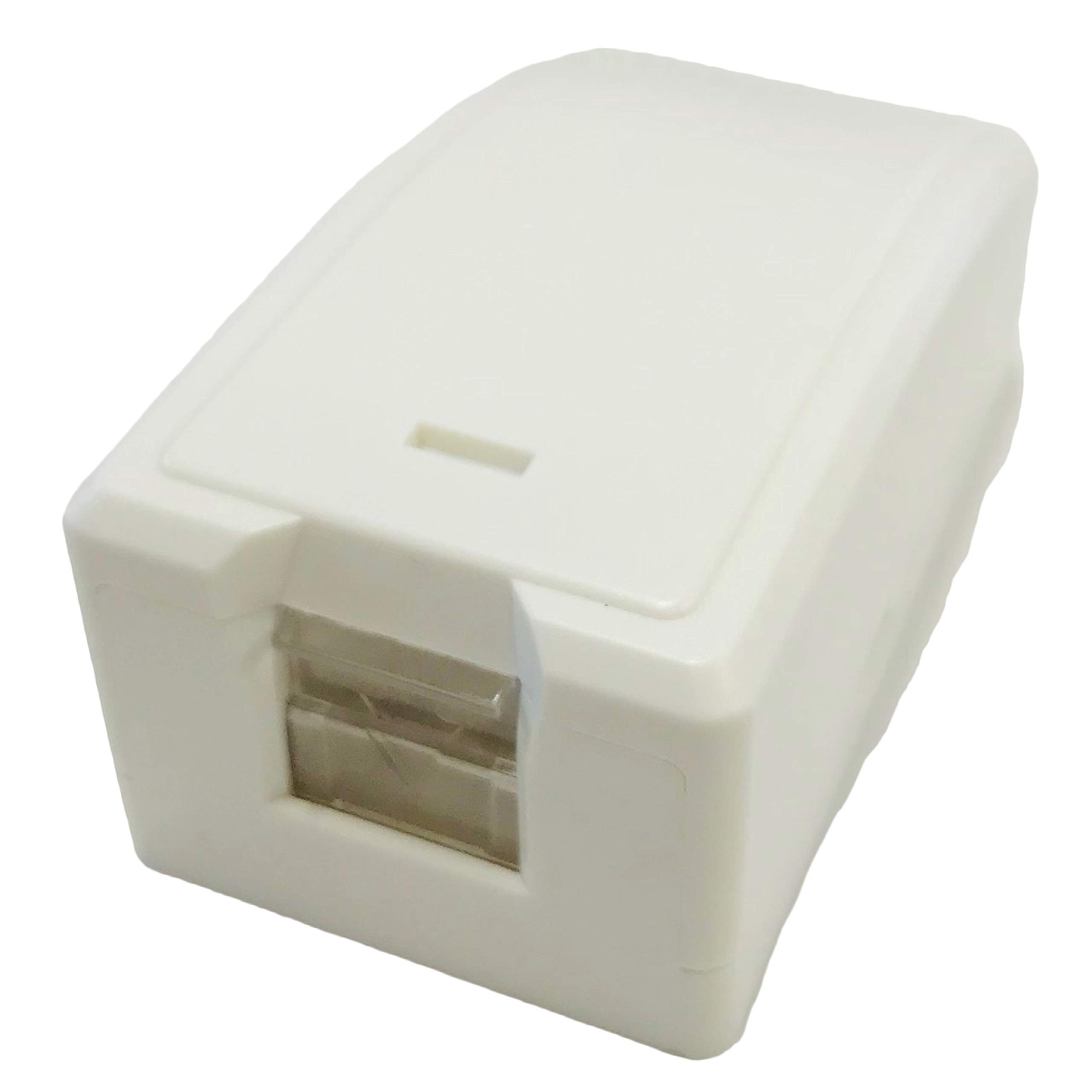 

Panasonic Information Modular Jack Assembly CAT6A Exposed Type 1 Port WZ7520