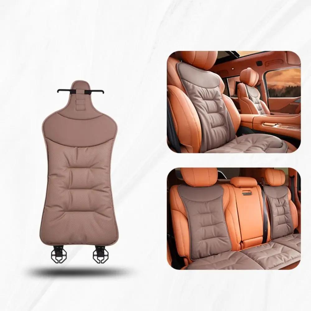 Non-slip Car Leather Cushion Universal Soft Ventilated Four-season Cushion Cotton Good Breathability Auto Seat Cushion