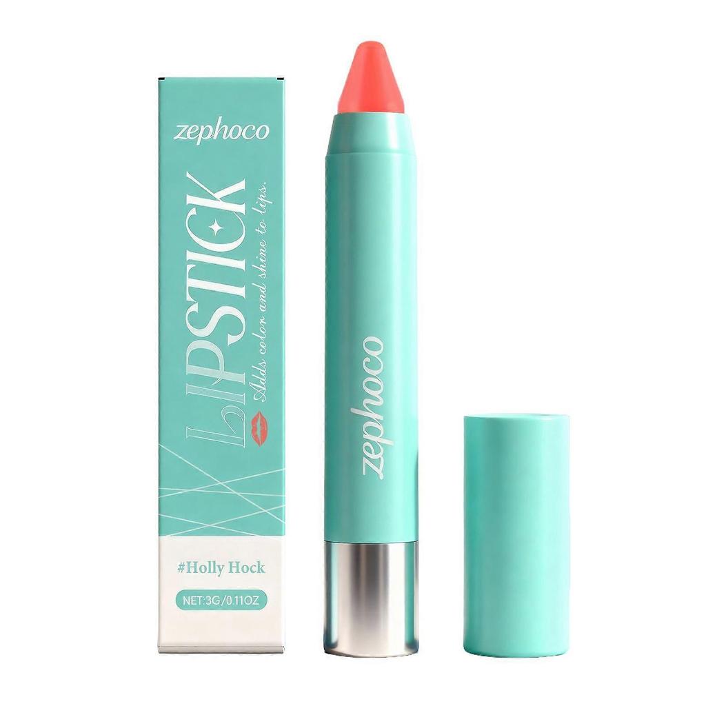 Zephoco Orange-Red Vivid And Soft Lipstick Pen Matte Natural Color Display, Elegant And Beautiful, Smooth And Plump Lips
