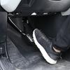 For Land Rover Defender 90 110 - Stainless steel No Drill Anti-slip Fuel Brake Steel Pads Pedals Cover Car Accessories