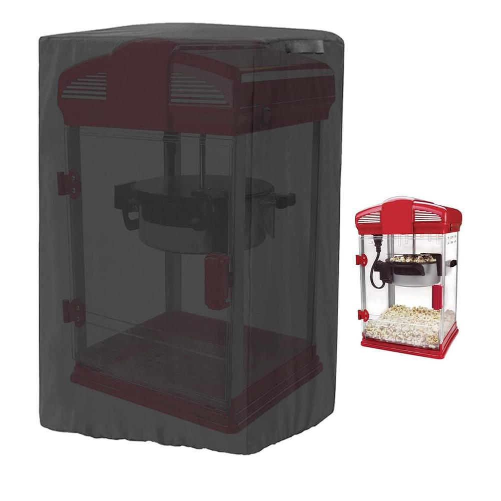 1PC Popcorn Machine Protection Cover*1 63.5*46*132cm 420D Long-lasting Popcorn Machine Cover Waterproof & UV-Resistant Covers