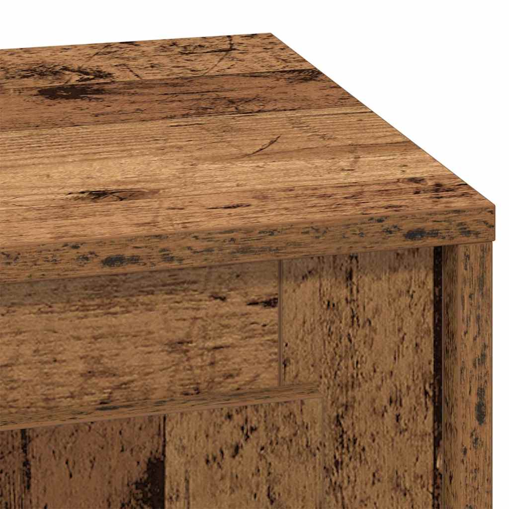 Nightstand 2 pcs Reclaimed Wood Look 44 x 34.5 x 45 cm Engineered Wood