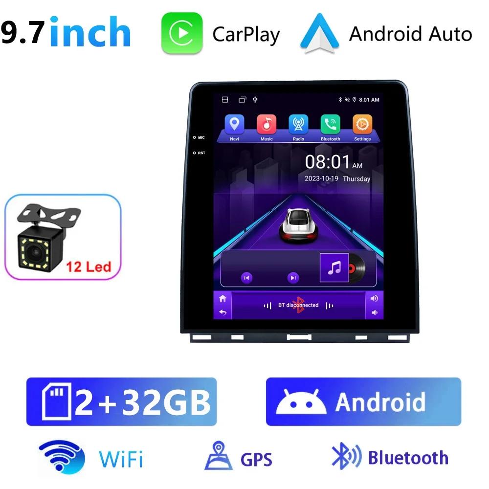 TOYOUSONIC 9.7'' Stereo For Renault Clio5 CL10 5 2019-2021 GPS Navigation Carplay Android Auto Car Radio 1din Android Head Unit