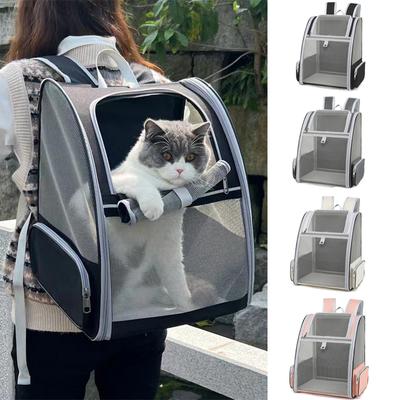Sac de Transport pour Chat d'Animaux de Compagnie Sac à Dos de Voyage d'Extérieur Pour Chats Petits Chiens Sac de Transport Respirant Pour Chats Convient Aux Chats de Moins de 6 kg
