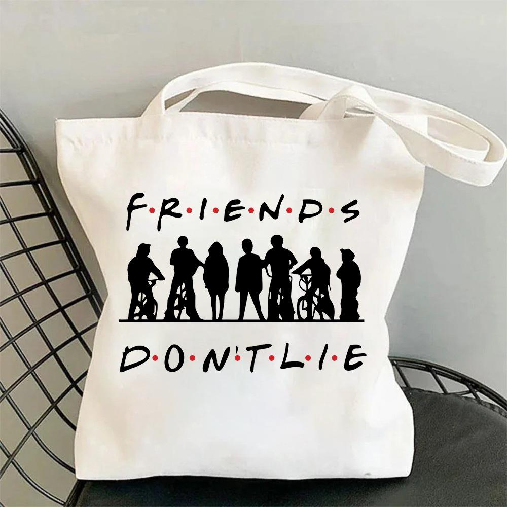 Stranger Things Fashion Student Canvas Bag