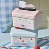 Non Slip Desktop Tissue Case Cartoon Hanging Napkin Container Facial Tissue Holder  Bedside