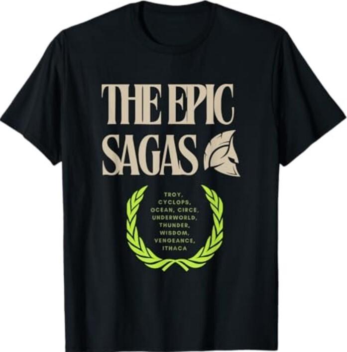 The Epic Sagas Odysseus Musical T-Shirt XXXL