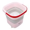 Single Person Portable Washing Machine Roseate 4.5L Small Foldable Washer with 1min 5min 10min Timer for Business Trip Travel
