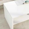 Coffee Table White 100 x 50 x 40 cm Engineered Wood