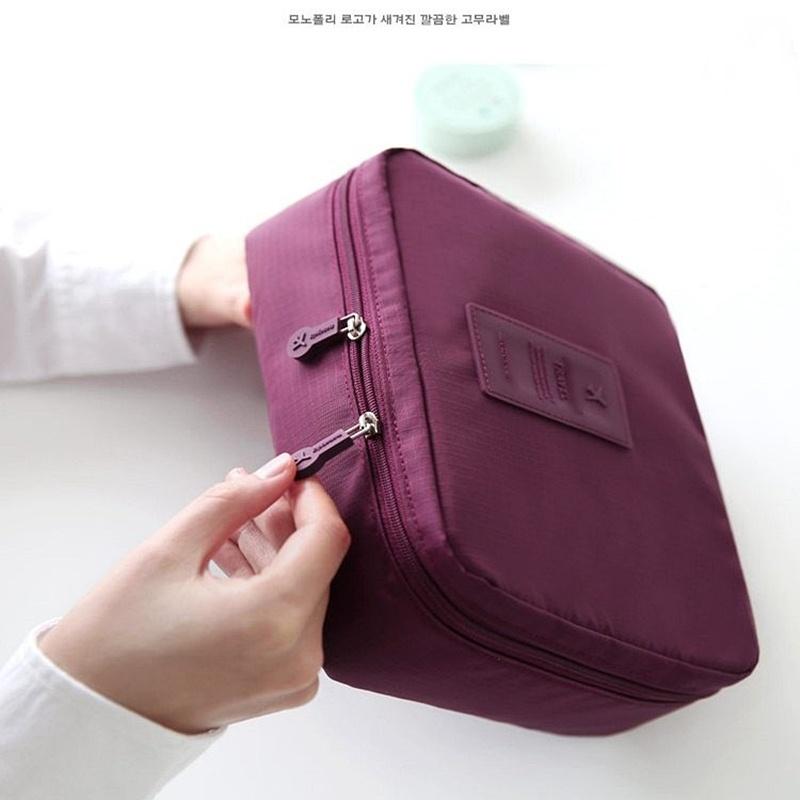 High Capacity Outdoor Girl Makeup Bag Women Cosmetic Bag Toiletries Organizer Waterproof Female Storage Make Up Cases