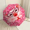 1pc Pink Pig Pattern Pattern Umbrella Design Automatic Opening and Closing Umbrella, High-quality Travel Umbrella,  C1128172