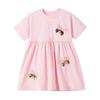 Children's Clothing In Stock Summer Elf Short Sleeve Dress