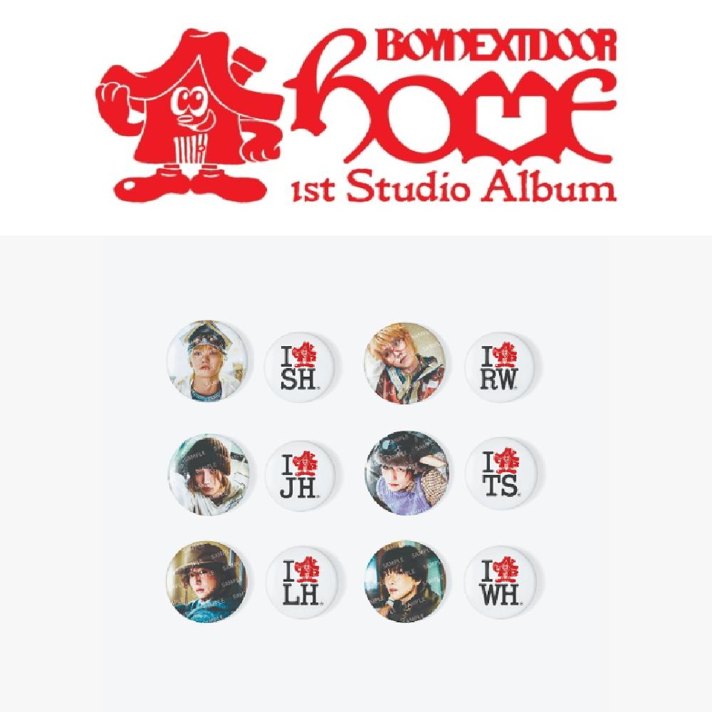 BOYNEXTDOOR 1st Studio Album HOME Badge Set