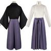 Tsukasa Yugi Cosplay Costume With Hat Anime Toilet Bound Hanako Kun Hakama Pant Kendo Full Set  Samurai Kimono Outfit