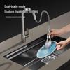 MICOE Swan Neck Pull-Out Kitchen Faucet