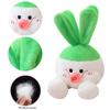 11-23.6in Radish Green Plush Toy Kids Gift Soft Stuffed Doll Pillow