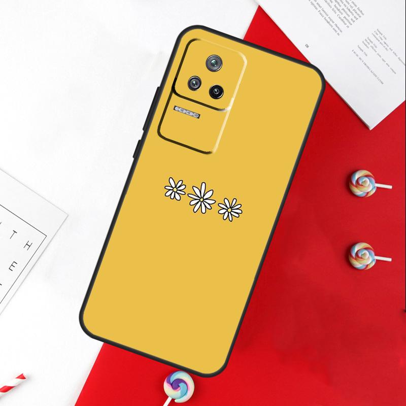 Daisy Sunflower Floral Flower Cover For Xiaomi 14T 11T 12T 13T Pro 13 14 15 Ultra POCO X7 Pro X3 X5 X6 F5 F6 M6 Pro Case