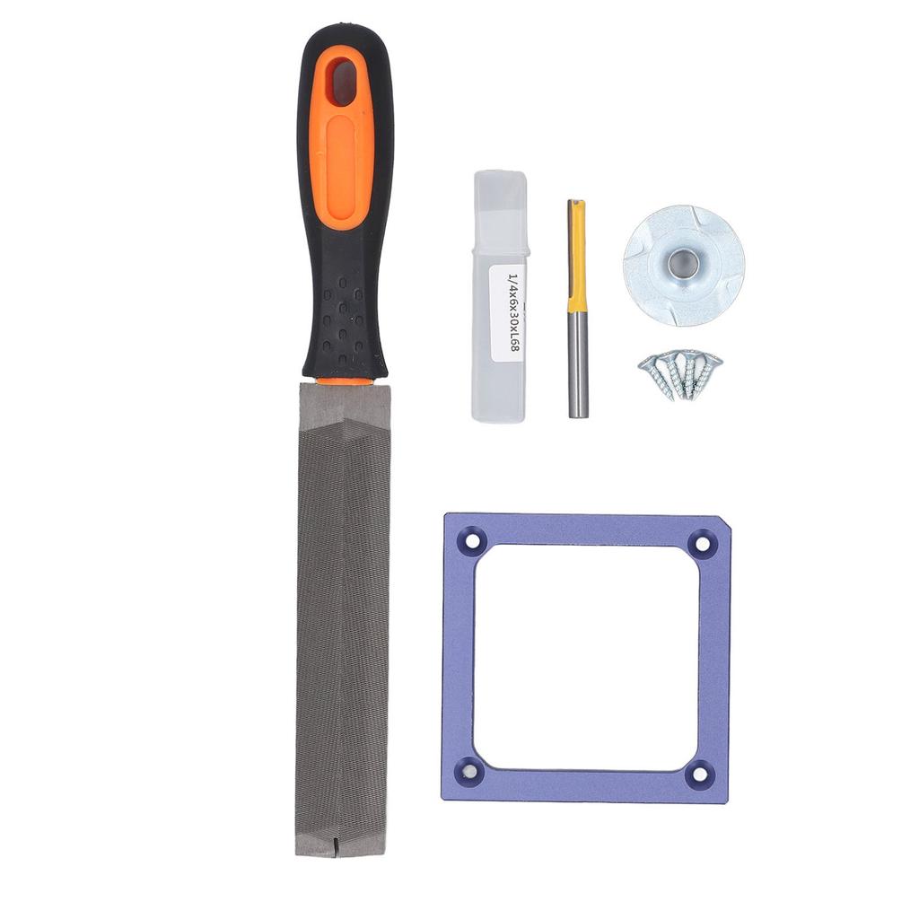 86 Type Wire Box Template Aluminum Alloy Socket Box Hole Die Slotting Template for Wall Cabinet