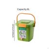 Compost Bin for Garbage, Household, Food Waste Container, Practical Waste,