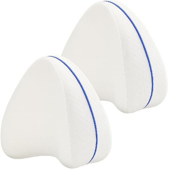 2 шт. Подушка для ног Contour Legacy, Белый чехол для подушки Contour на колено, Легкий и мягкий, Чехлы для подушек Contour для подушек Legacy Contour,
