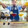 Automatic Open Cap Auto Flip Cap Oil Bottle Stopper Wine Spout  For Cocktail Olive Oil Vinegar